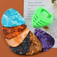 6片装赛璐璐民谣吉他尤克里里拨片耐磨弹片扫弦片0.460.710.96 6片装 送1拨片盒 赛璐璐0.46mm