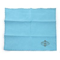 乐器擦琴布钢琴吉他擦琴布萨克斯清洁黑管长笛二胡擦拭布加大通用 天蓝色