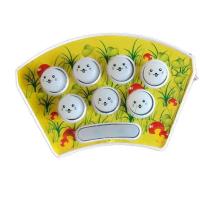 儿童打地鼠玩具 宝宝益智小女男孩大号充电动玩具1-2-3岁智力开发 迷你掌上打地鼠（无赠品） 充电款（送充电器+电池+2