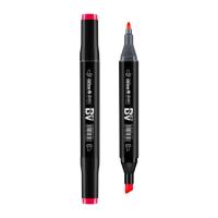 [每支不到1块]马克笔双头168色标记动漫学生记号笔彩色粗划重点 黑杆马克笔 6支自选(备注颜色)