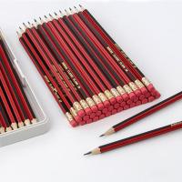 30支罐装HB铅笔小学生练字写作业六角铅笔不易断儿童幼儿文具用 HB铅笔 10支*铅笔(没有赠品)