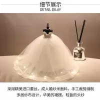 婚纱模型生日礼物女生毕业季送闺蜜有意义少女心18岁成人礼迷你 单价婚纱(不含礼盒和配饰)
