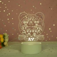LED小夜灯时代少年团TNT宋亚轩马嘉祺周边生日礼物送女生闺蜜台灯 时代少年团 USB暖黄-礼盒