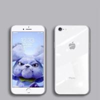 苹果11手机壳iPhone7plus钢化玻璃11pro max液态8/7/xr男女ins潮x 灰白[收藏店铺送同款挂绳]