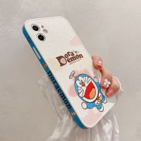 叮当猫iPhone11手机壳12pro侧边苹果xs max卡通7/8plus保护套xr女 [白底 飞天叮当猫] 11pr