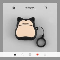 卡比兽AirPods2保护套air pods pro无线3代耳机ipods硅胶壳1盒ins 卡比兽+指环绳 Airpod