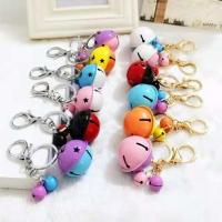 小型迷你游戏机便宜学生俄罗斯方块钥匙扣情侣玩具书包挂件小物件 铃铛(颜色随机)