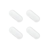 拍档良品 理线扣苹果安卓手机充电数据线整理收纳有线耳机绕线器 透明理线扣*4个装