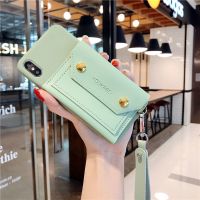 OPPOA11X/A9X/A8/A7X/A5/A3/A1全包可斜挂零钱包手机壳女款卡包软 双层零钱包抹茶绿 A1