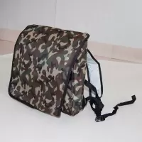 新款加厚帆布包锂电池背包逆变器蓄电池双肩背包通用防水电瓶包 背包310*90*260