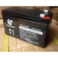 优质光盛CONSENT蓄电池 GS6V7AH(6M7LC 10Hr)玩具车电池 6V童车干