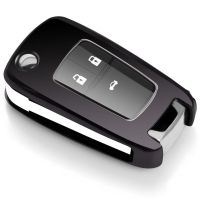 雪佛兰汽车15款科鲁兹09/11/12/13/14小车保护遥控器钥匙包套扣壳 紫黑色(单壳)