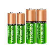 金霸王5号充电电池2400毫安五号指纹锁遥控器7号可充电话筒麦克风 单独4节5号电池