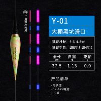 亚旗新款冷光尾高灵敏夜光漂电子漂超亮醒目纳米鲤鲫鱼漂夜钓浮漂 Y-01 专攻滑口鱼 吃铅:0.9g 试用一支装[收藏送1