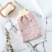 搓澡巾细砂女士不疼双层韩国强力去污男女士加厚成人洗澡巾布手套 8125小清新粉色