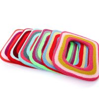 方形马桶垫坐垫通用加大马桶坐垫圈坐便器坐垫套加厚大号马桶坐垫 1个随机