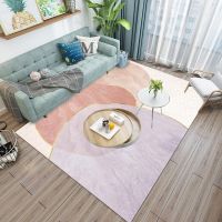 ins风北欧地毯客厅茶几毯现代简约卧室房间满铺床边毯大面积家用 轻奢69 80*120cm[正品保证]