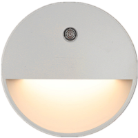 led小夜灯床头灯插电小灯光控小夜灯床头婴儿喂奶家用暖光小夜灯 圆形小夜灯 暖光