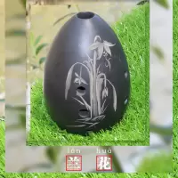 埙 初学者 入门八孔乐器民族吹奏乐器送埙袋6孔陶笛黑陶手工古埙