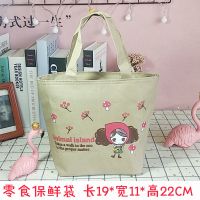 手提袋牛津布饭盒袋加厚手拎便当包妈咪包饭合包防水学生带饭包女 特价款//小号