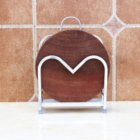 菜板架子砧板架厨房用品置物架收纳放菜板架子锅盖架菜墩架案板架