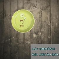 【买20赠2个】密胺仿瓷塑料醋碟味碟小吃碟沙县小吃蘸料碟咸菜盘 181白菊 【5支装】