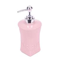 收纳家用分装瓶乳液瓶按压式洗发水空瓶宾馆收纳瓶洗手液瓶创意瓶 方形 粉色