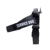 K9轻量化胸背金毛透气拉手边牧萨摩阿拉斯加大型犬胸背带 黑色(不含绳) S码胸围42-53CM