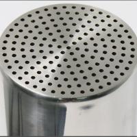 304不锈钢面桶圆面宽面河捞机模具商用家用电动压面机面条机配件 商用压面机2.0mm圆孔细面桶