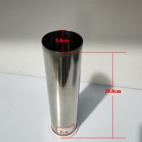 饺子模具商用激光无缝不锈钢圆形制作水饺皮压饺子筒切馄饨皮家用 直径5.0cm高度20cm