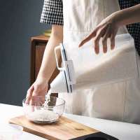 日式多功能分格米桶家用密封防潮防虫20斤杂粮收纳盒厨房储米箱缸 [一代基础款]杂粮小米桶