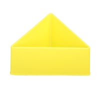 包粽子模具神器家用手工包三角水晶粽子工具商用模型懒人厨房神器 黄色 小号三角[2-3两]