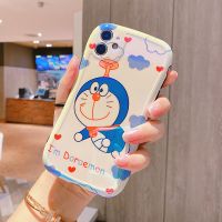 小蛮腰苹果11pro max手机壳蓝光卡通iPhonex/xs防摔xr软7/8plus女 小蛮腰蓝光[竹蜻蜓云朵猫] 苹