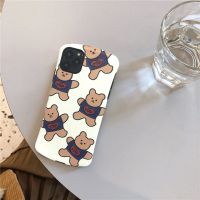 可爱小蛮腰iphone11promax苹果xs手机壳8plus软壳xr女潮7p卡通6s 小蛮腰饼干小熊 苹果6plus/