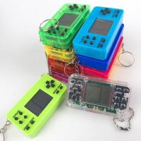 俄罗斯方块掌上游戏机掌机男孩玩具批发厂家直销儿童地摊货怀旧机 透明小号横板游戏机（颜色随机）