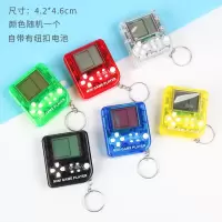 大屏俄罗斯方块游戏机学生儿童生日礼物方块机掌机怀旧黑白游戏机 迷你游戏机随机一个[简装]..
