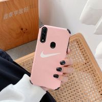 OPPOa8手机壳新款耐克潮牌情侣格子笑脸浮雕蚕丝纹A8硅胶全包防摔 [粉色耐克]收藏+关注送挂绳 OPPO A8