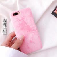 可爱毛绒公仔oppo RENO/R15手机壳R17 pro冬季小猪A83/A79套女 粉色布绒 OPPO RENO