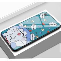 iPhone11/8/7/6/5/XS/x苹果12/xr玻璃se2手机壳情侣哆啦a梦粉色潮 Mx011蓝绿底哆啦a梦 苹