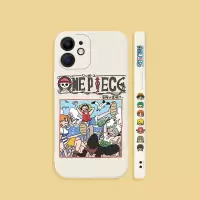 液态OPPOa5/a9/A93硅胶k7/k5手机壳reno4se海贼王a92s侧边a11x男 直边液态[白色]海贼王 R