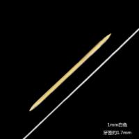 弹力绳躺椅绑绳圆形松紧带细弹性串珠粗牛筋绳弹力圆松紧绳橡皮筋 1mm白色6.8元2捆 23米/捆