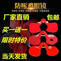 鸡眼镜鸡眼罩大号鸡用眼镜无栓鸡眼镜鸡眼睛 中号30送20