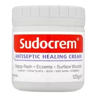 SUdocrem英国屁屁霜新生儿宝宝护臀膏PP霜婴儿屁屁乐125g清洁面膜 英国正品125g*1瓶