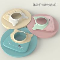 looktosee儿童洗头帽神器 宝宝洗发帽防水护耳硅胶洗澡浴帽可调节 小牛(特价随机款)