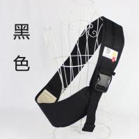 婴儿背带外出简易前抱式轻便携抱娃娃儿童小孩子出行一岁宝宝背巾 黑色