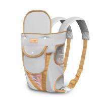 婴儿背带背小孩多功能前抱式外出前后两用新生儿童宝宝横抱娃神器 [经典版]太空灰网款