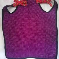 传统老式背巾宝宝背带多功能贵州背扇背被抱娃神器背小孩的背带布 紫色 长78 宽68CM