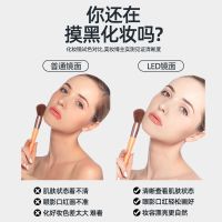 LED高清化妆镜带台灯三色可调智能触控可拆装便携带可充电续航长