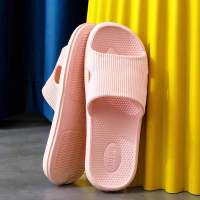 拖鞋女室内家用凉拖鞋夏季浴室防滑软底外穿情侣家居男士 新粉色 36-37(适合35-36脚)2双