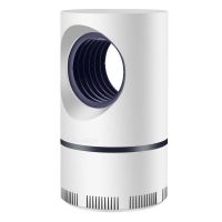 戴格斯同款2021新款USB光触媒LED灭蚊灯家用灭蝇电子灭蚊器捕蚊灯 天眼灭蚊灯+USB数据线【2个装】